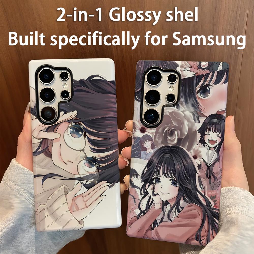 Samsung Galaxy S24 - Casing Ponsel Bunga Wangi Mekar Dengan