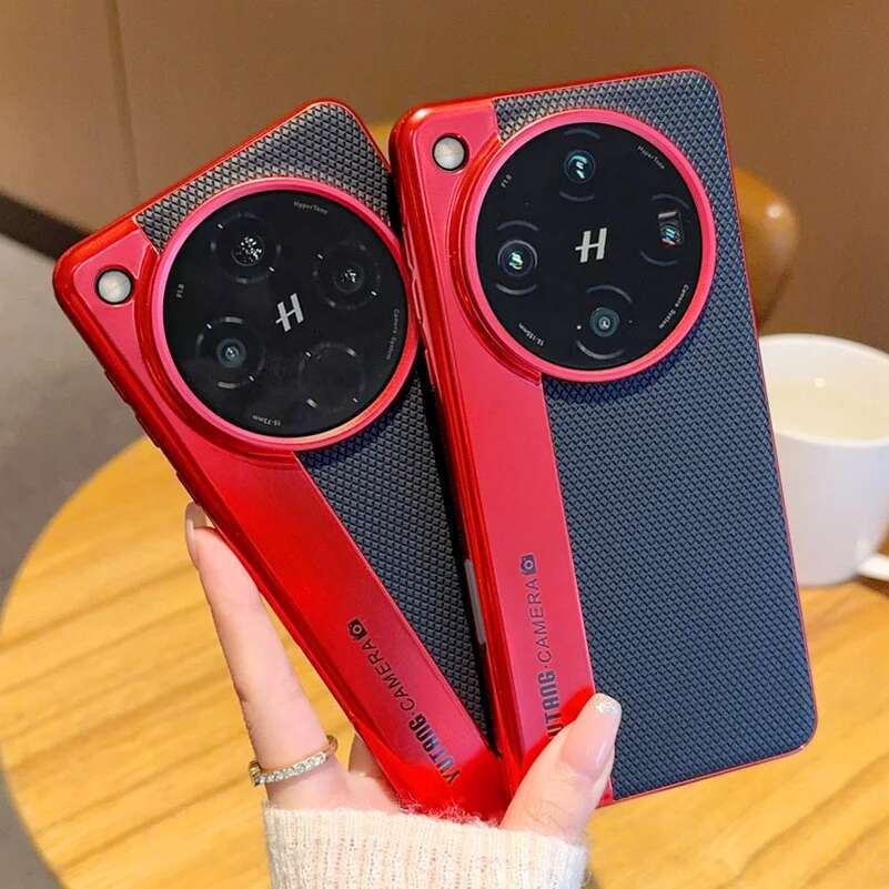 Oppo Find X8 - Cincin Lensa Bezel Merah Dilapisi untuk