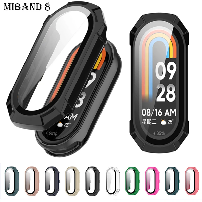 Kaca Tempered + casing untuk x - Smartwatch Screen Film ulasan dan harga