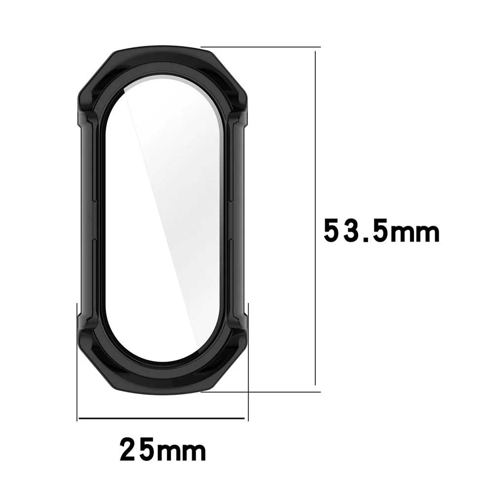 Kaca Tempered + casing untuk x - Smartwatch Screen Film ulasan dan harga