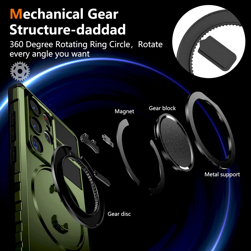 Casing Armor Magnetik Wireless - Samsung Galaxy S24 ulasan dan harga