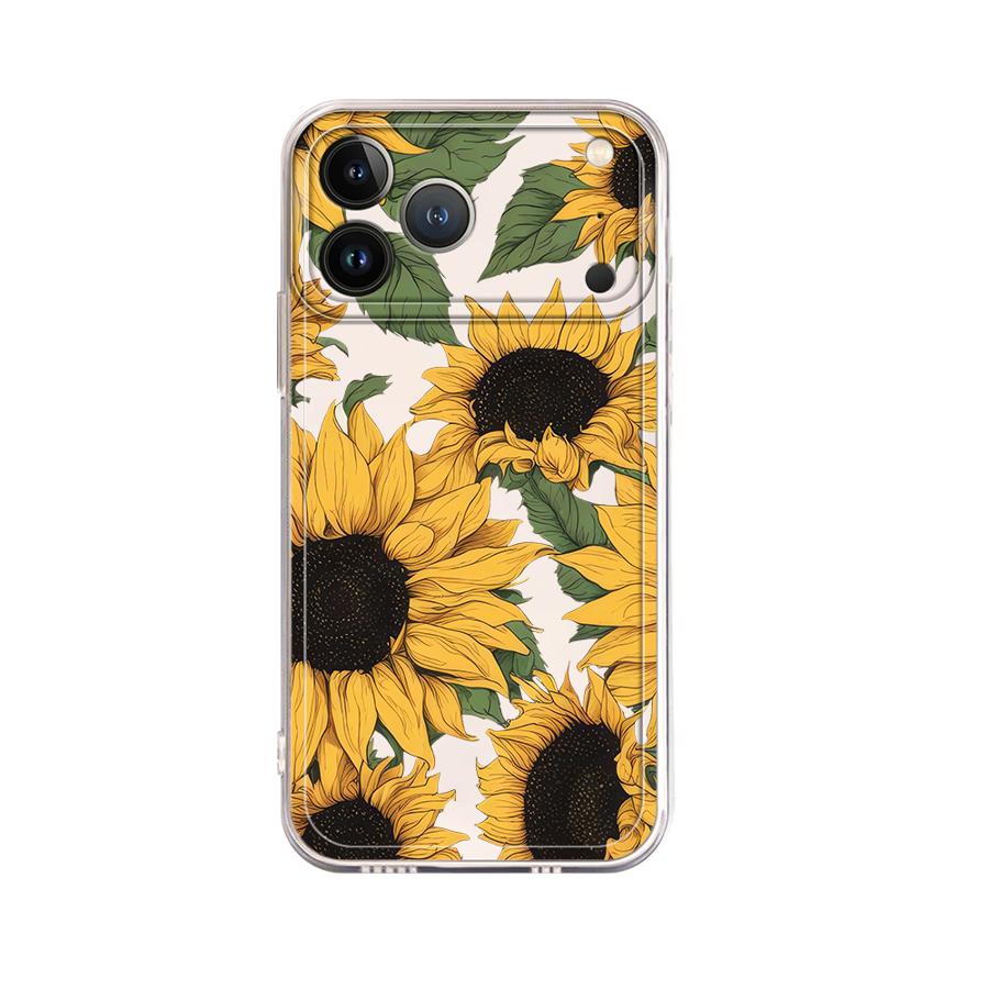 Casing Pola Bunga Matahari yan - Apple Iphone 15 Pro Max ulasan dan harga