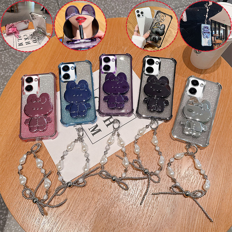 Casing Ponsel Cermin 3D Kelinc - Vivo Y28 ulasan dan harga