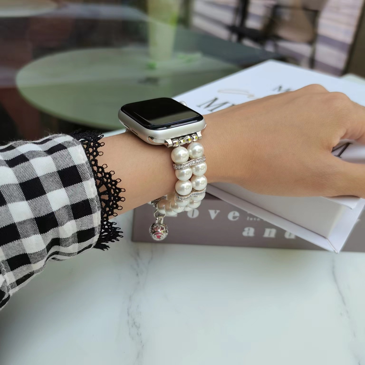 Tali jam tangan mutiara dua ba - Anti Blue Light Film ulasan dan harga