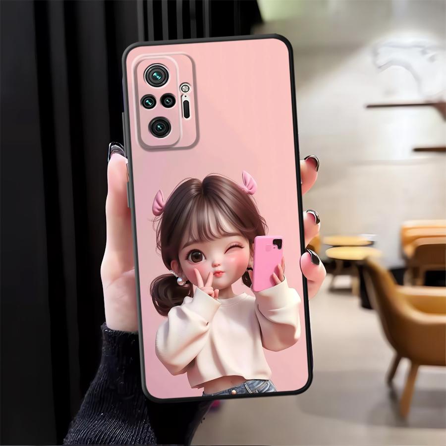 Casing Ponsel Funda Pola Gadis - Xiaomi Redmi Note 14 ulasan dan harga