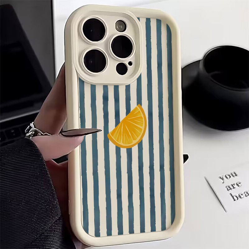 Casing Ponsel Motif Irisan Lem - Apple Iphone 15 Pro Max ulasan dan harga