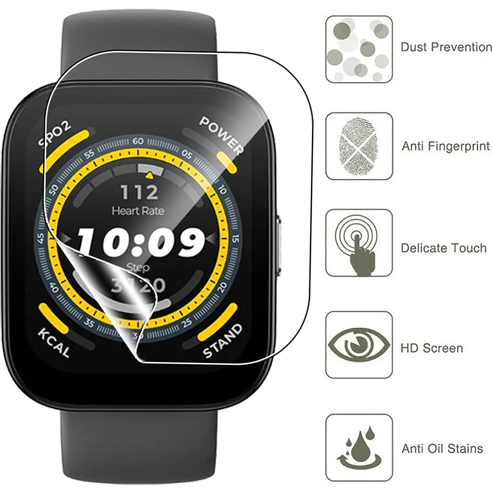 3 buah pelindung layar Film HD - Smartwatch Screen Film ulasan dan harga