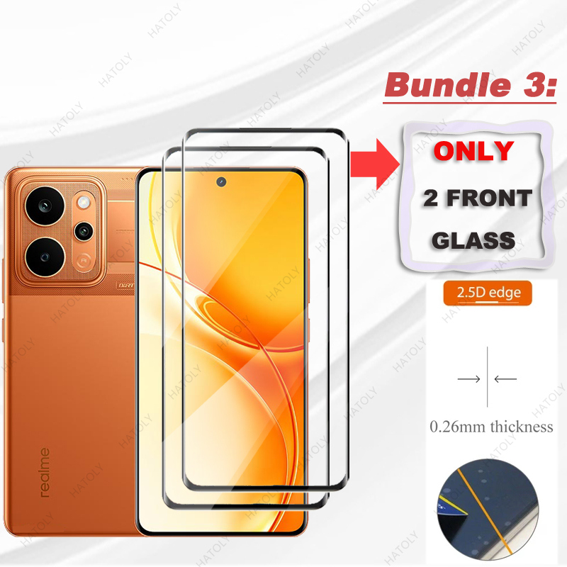 Untuk Realme P4 Power Glass Ka - Curved Edge Screen ulasan dan harga