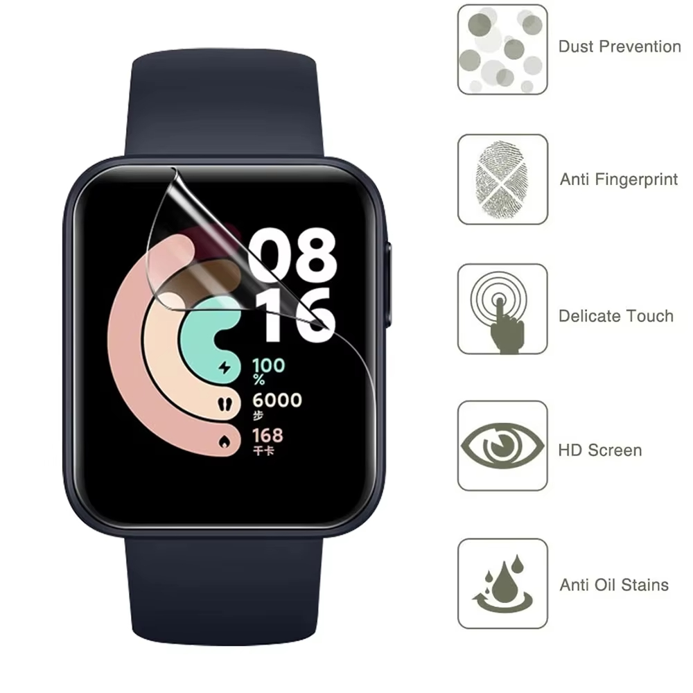 Hydrogel Film untuk Xiaomi Red - Smartwatch Screen Film ulasan dan harga