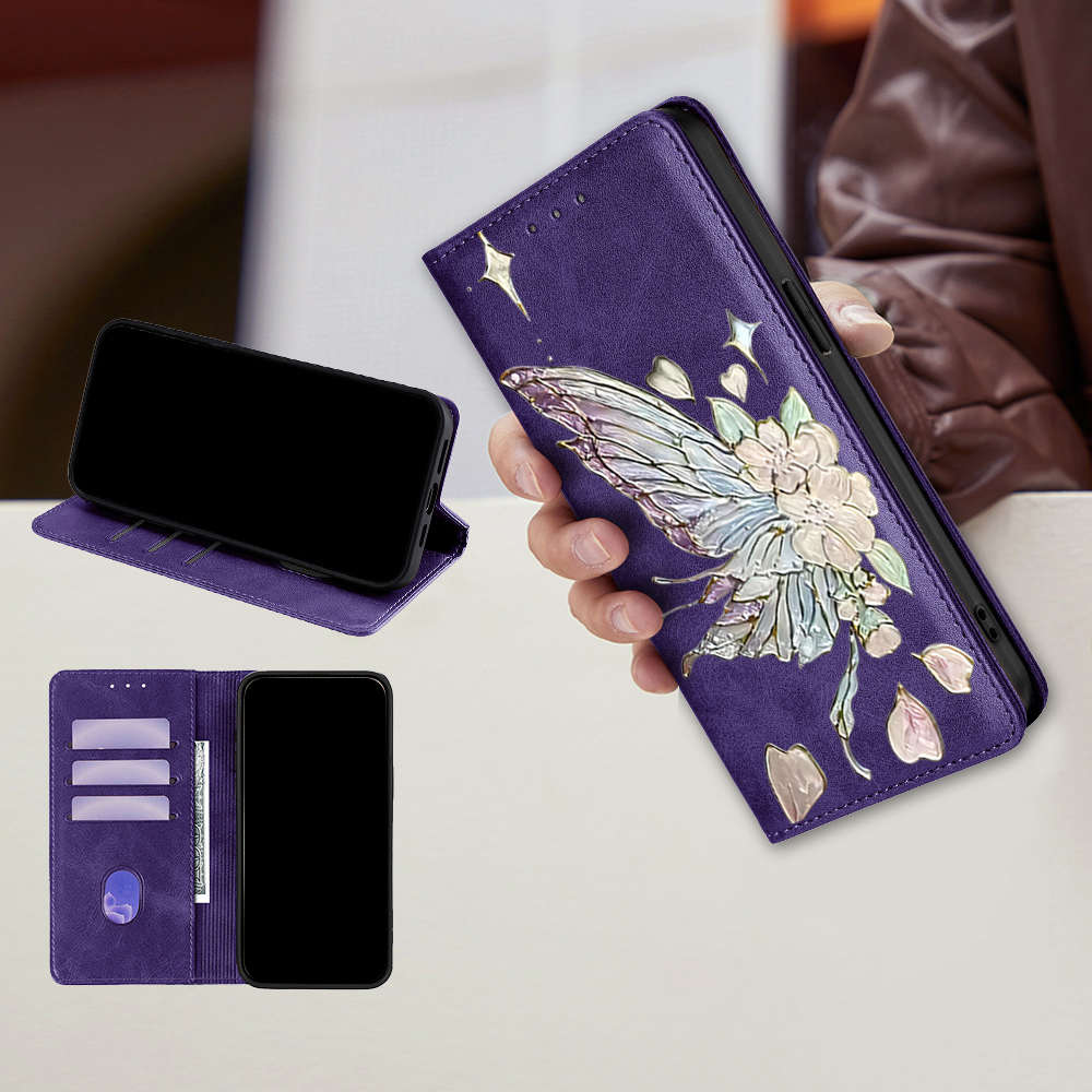 Casing Dompet Kulit Lipat Magn - Samsung Galaxy S24 ulasan dan harga